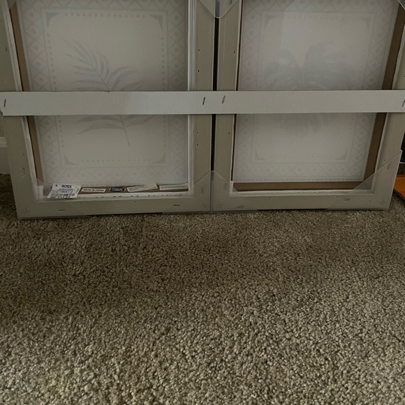 Tropical Leaf Wall Art Set - Picture 3 of 3